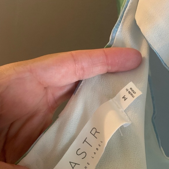 Free people revolve Astr the label Bellerose maxi floral satin dress - Picture 10 of 11